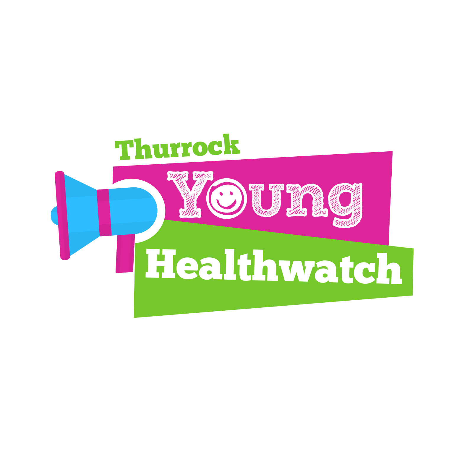 Thurrock Young Healthwatch logo with transparent background